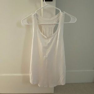 Lululemon White Tank Top (Size 4)